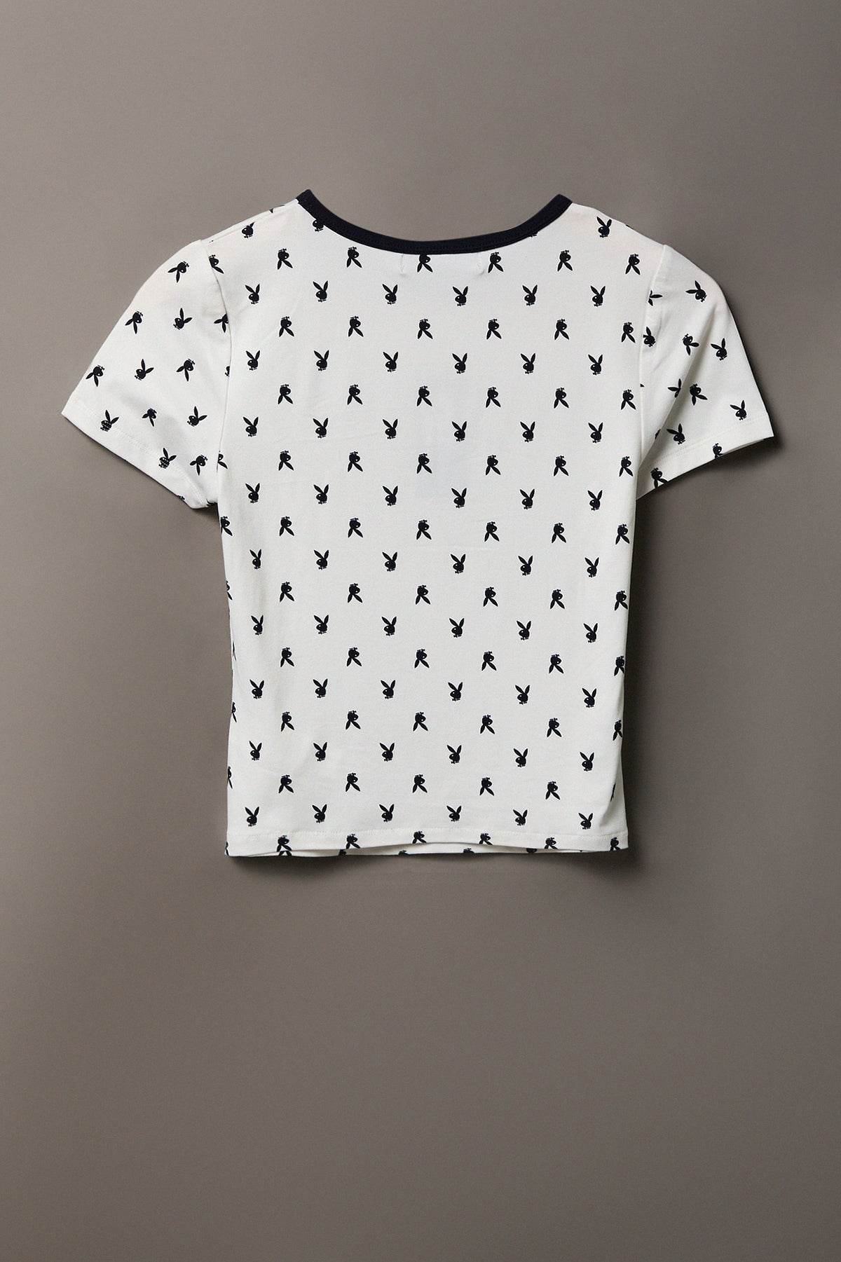 Alt View 6. Playboy Graphic T-Shirt & Short Set - White