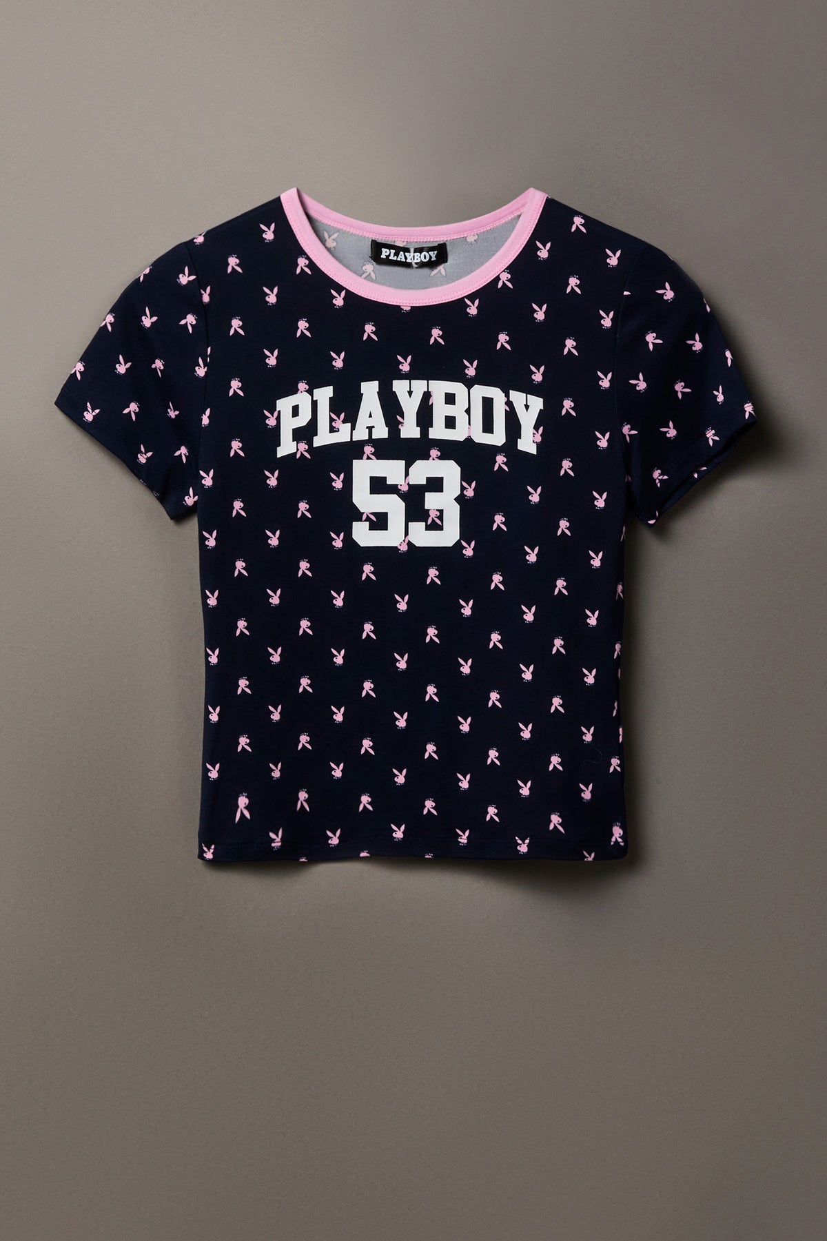 Alt View 5. Playboy Graphic T-Shirt & Short Set - Navy