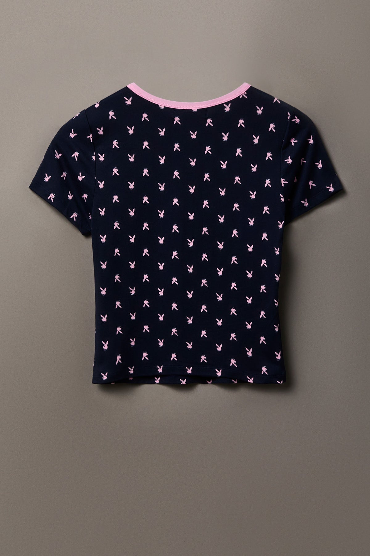 Alt View 6. Playboy Graphic T-Shirt & Short Set - Navy