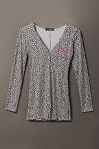 Playboy Rhinestone Romper