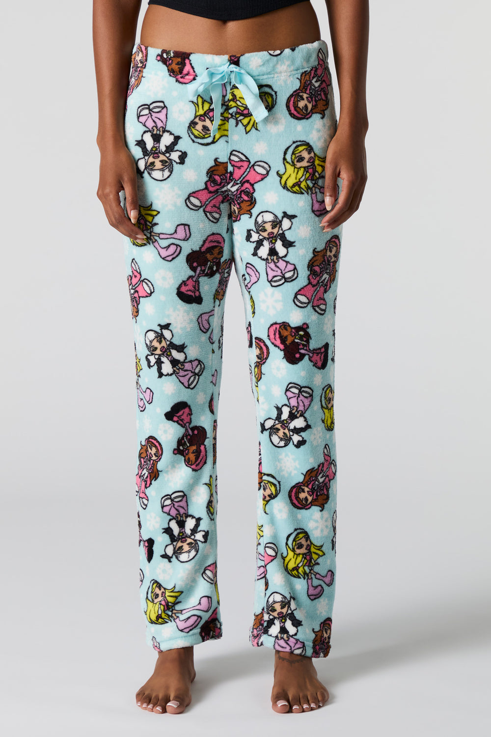 Plush Printed Pajama Pant Plush Printed Pajama Pant 2