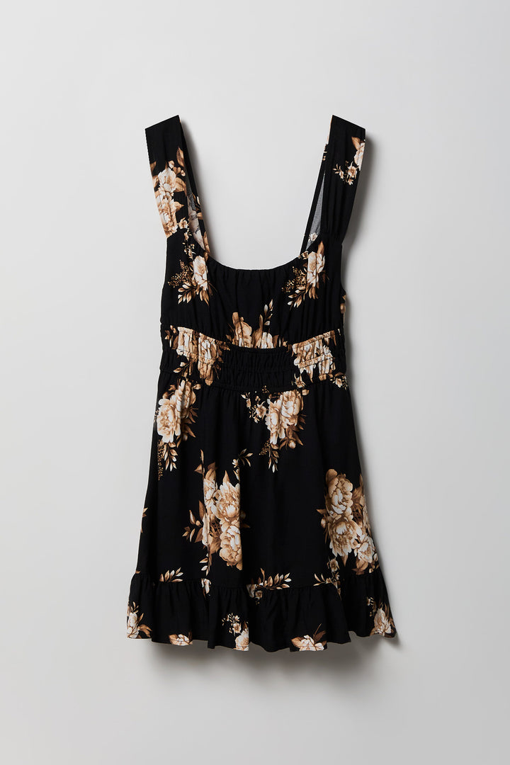 little black dress charlotte russe Printed Scoop Neck Mini Dress – Charlotte Russe