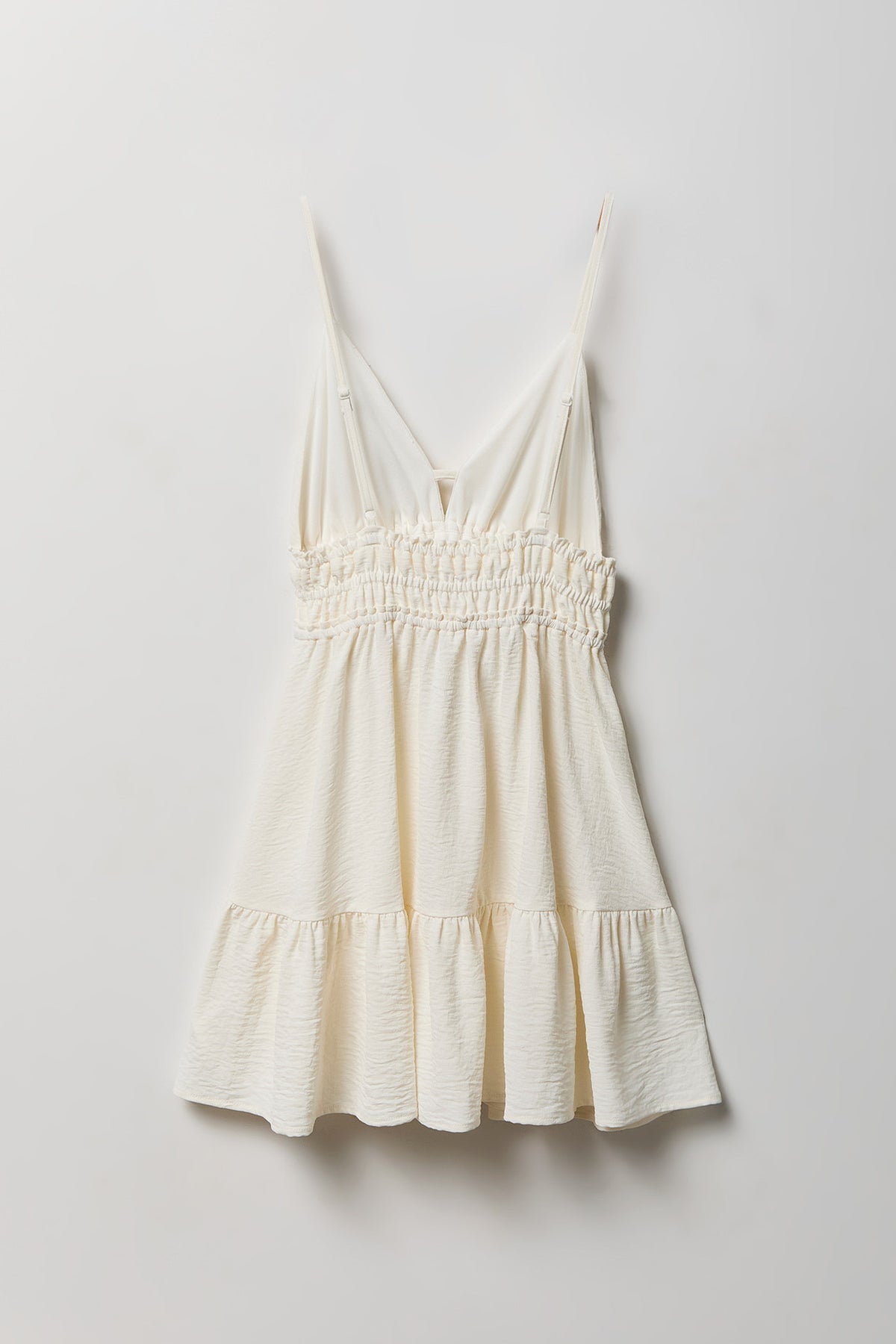 Alt View 5. Babydoll Mini Dress - Cream