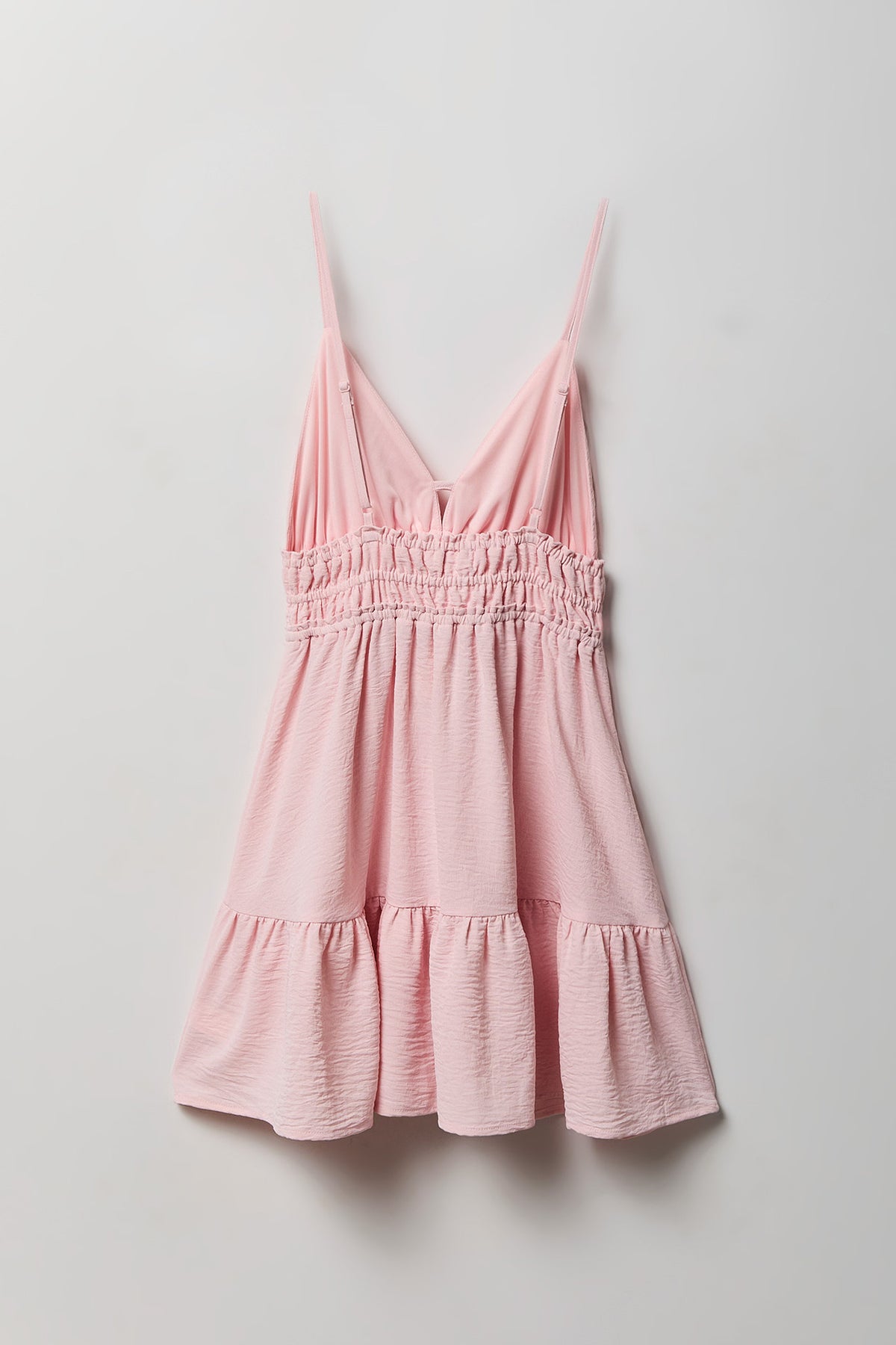 Alt View 5. Babydoll Mini Dress - Pink