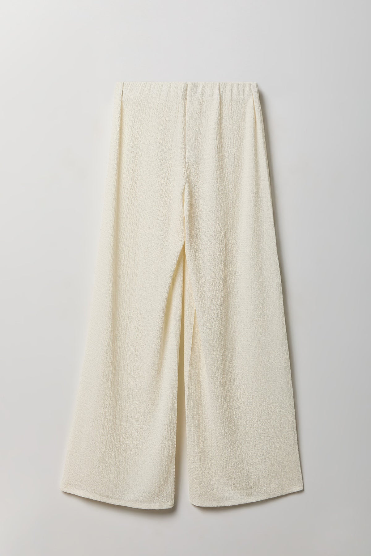 Alt View 5. Popcorn Wide Leg Pant - Ivory