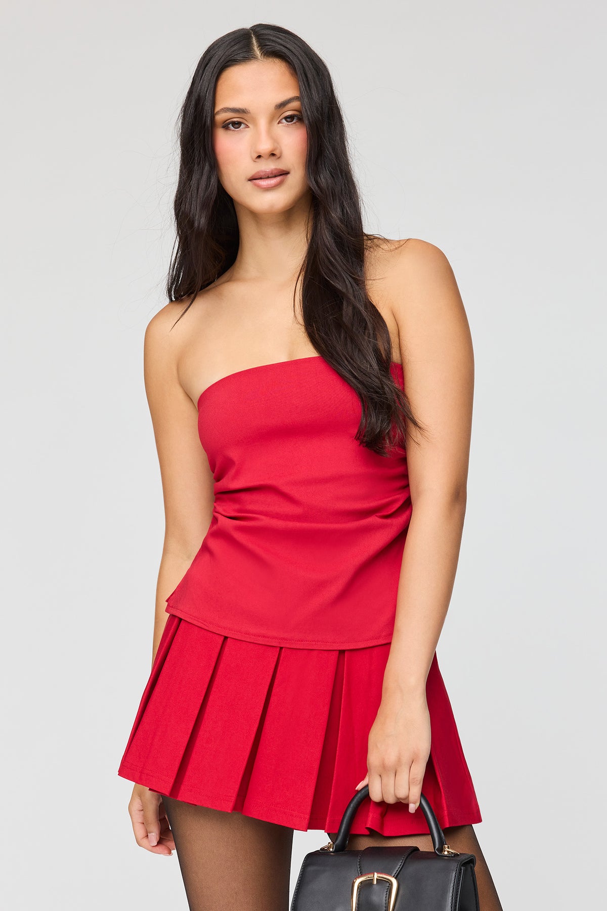 Alt View 4. Tube Top - Red