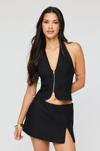 Slit Skort