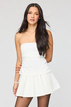 Pleated Mini Skort