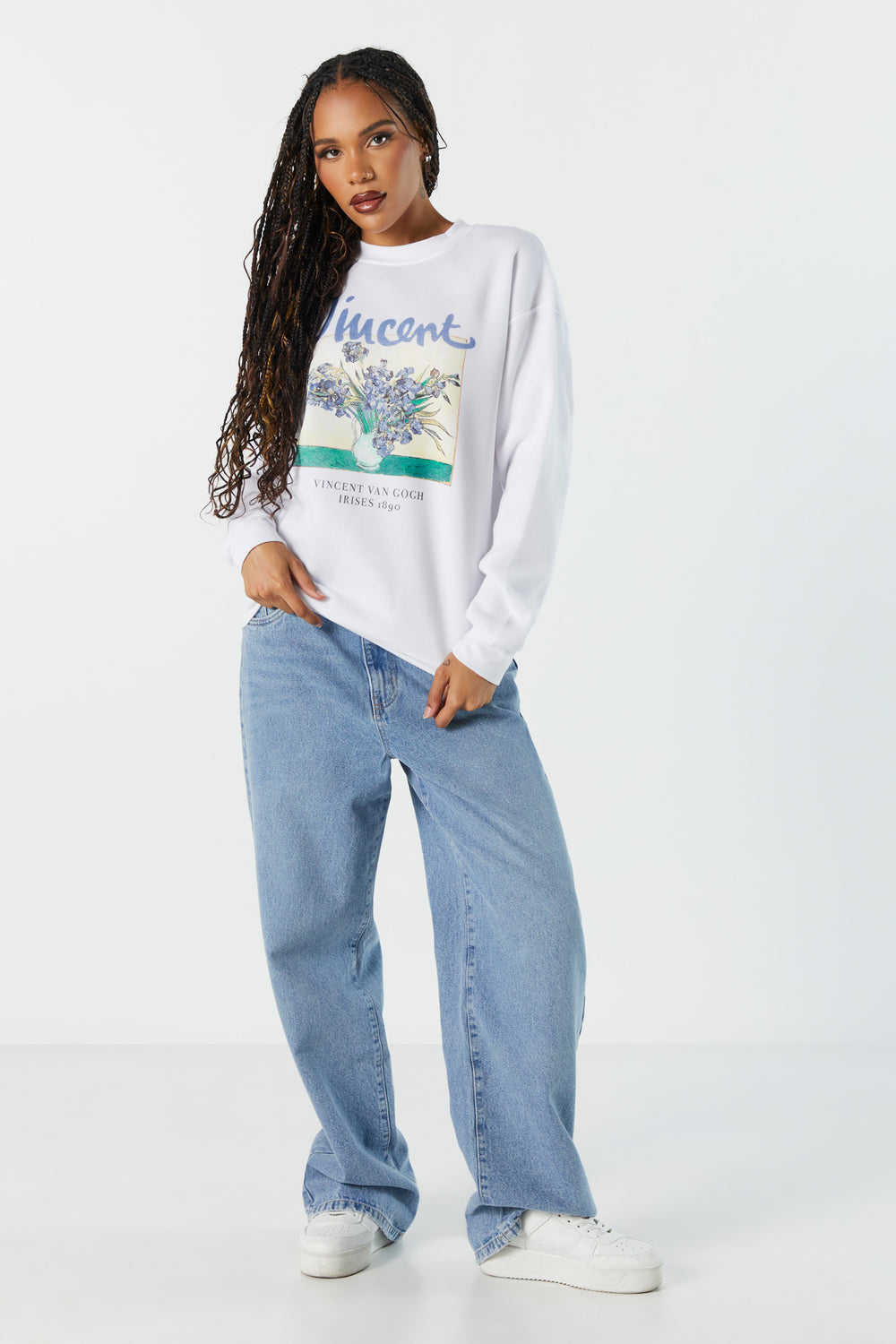 Fleece Vincent Graphic Sweatshirt Fleece Vincent Graphic Sweatshirt 4