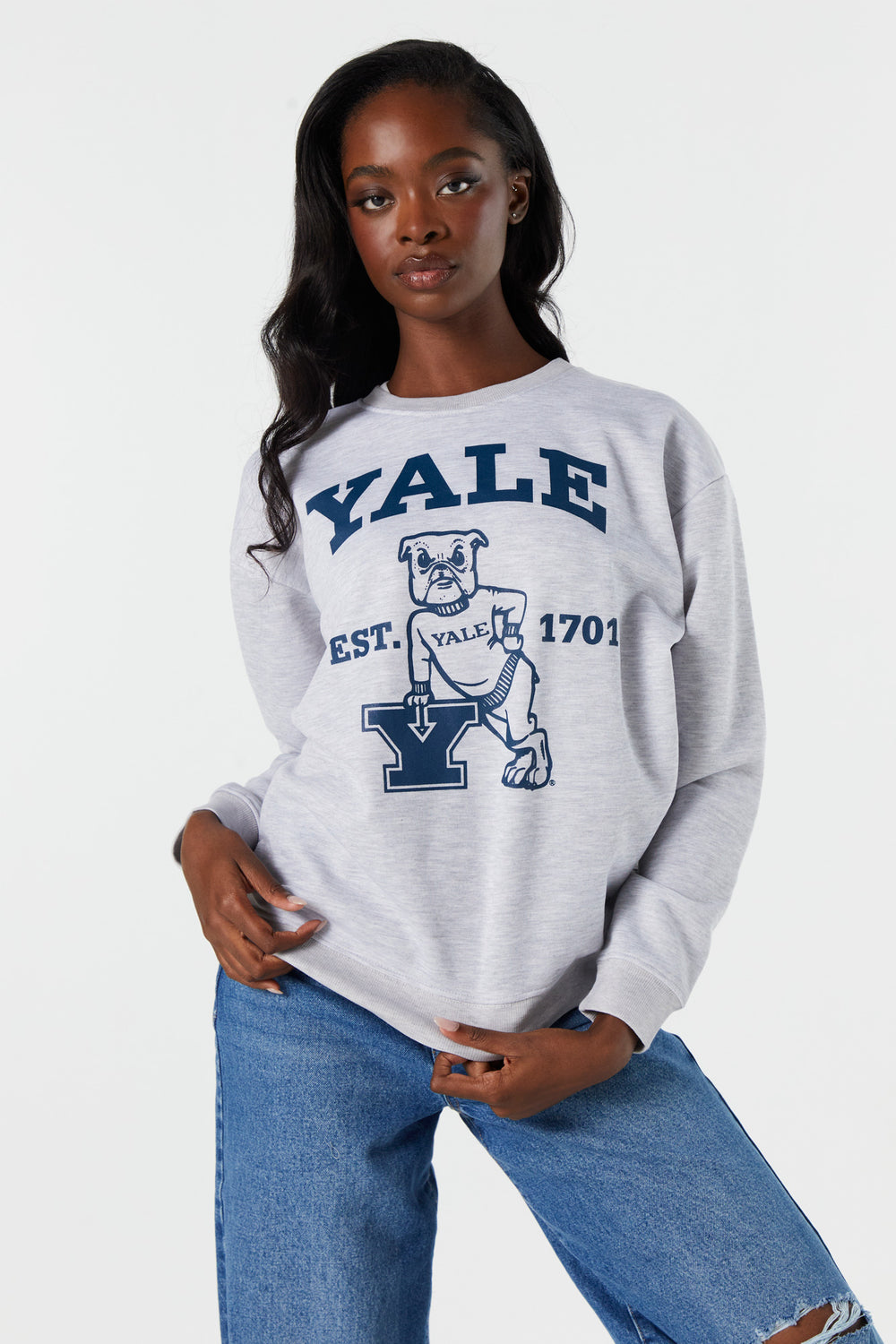 Yale Graphic Fleece Sweatshirt Yale Graphic Fleece Sweatshirt 2