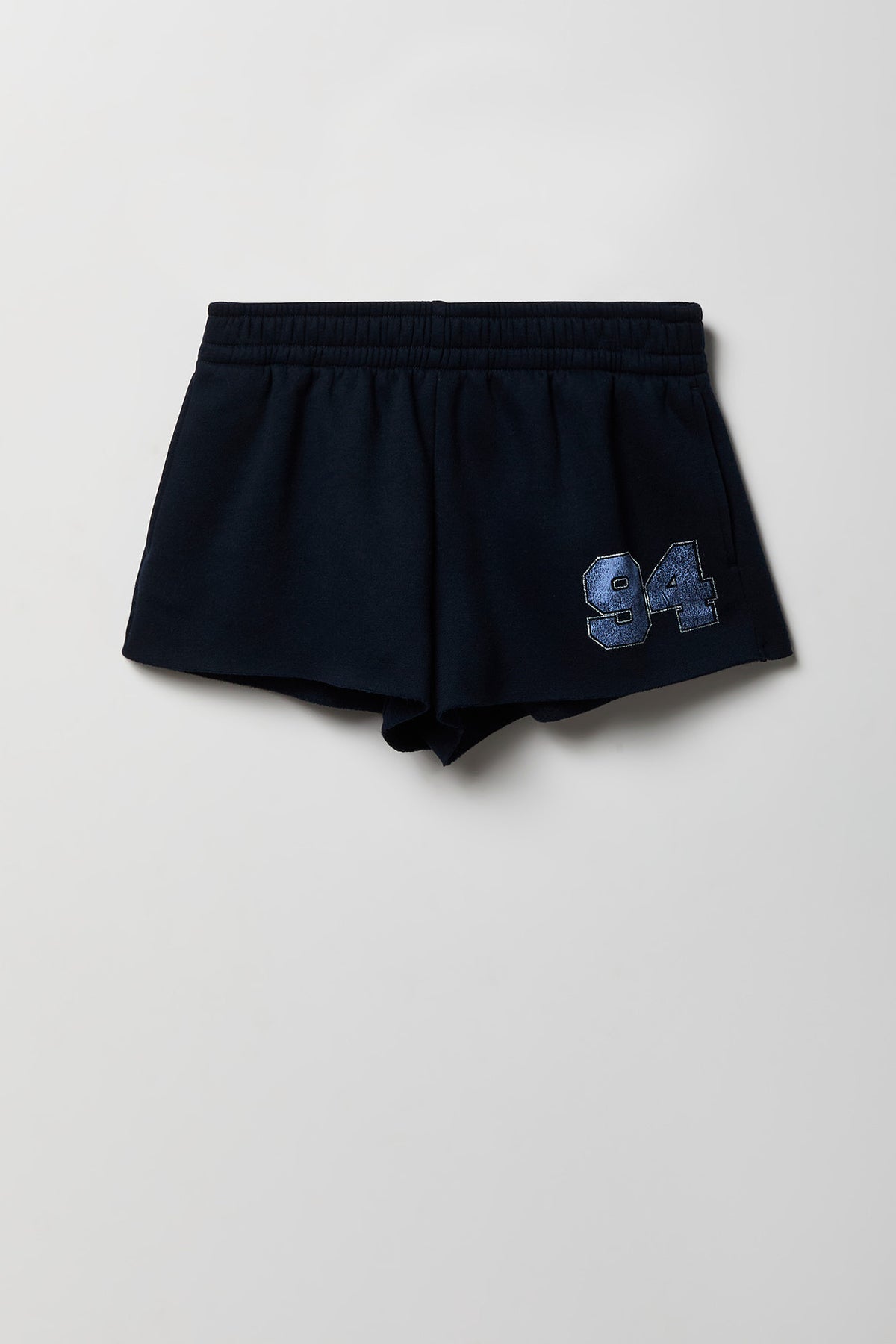 Fleece Graphic Shortie 2" - Dark Blue