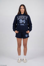 Fleece Graphic Shortie 2"