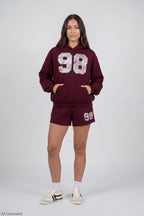 Fleece Graphic Shortie 2"