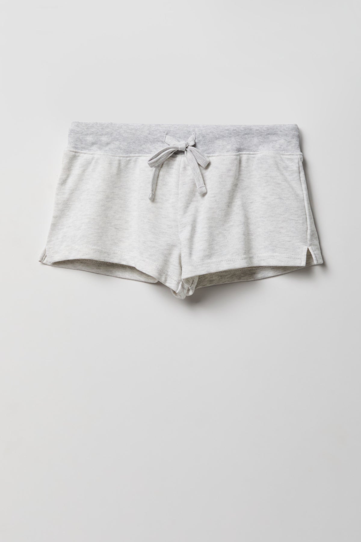 Fleece Shortie 2" - Light Grey