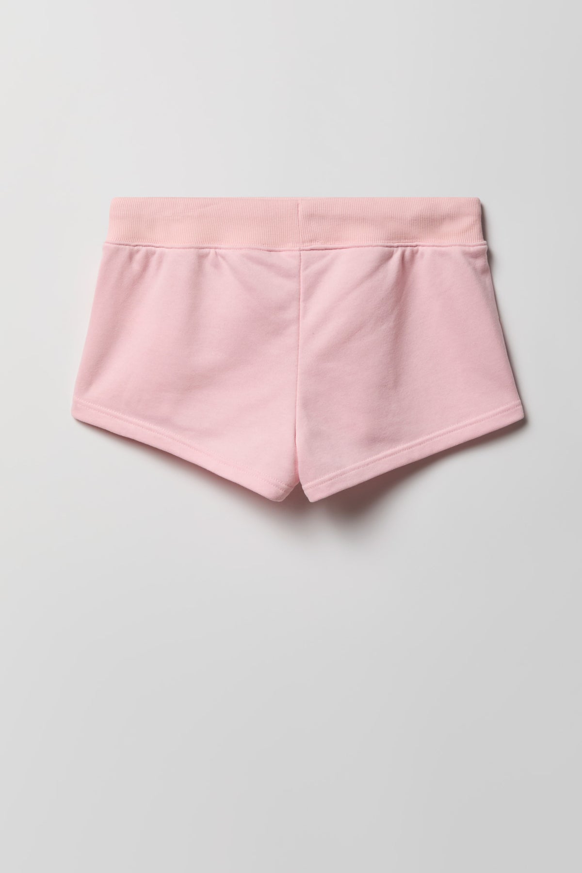 Alt View 2. Fleece Shortie 2" - Light Pink