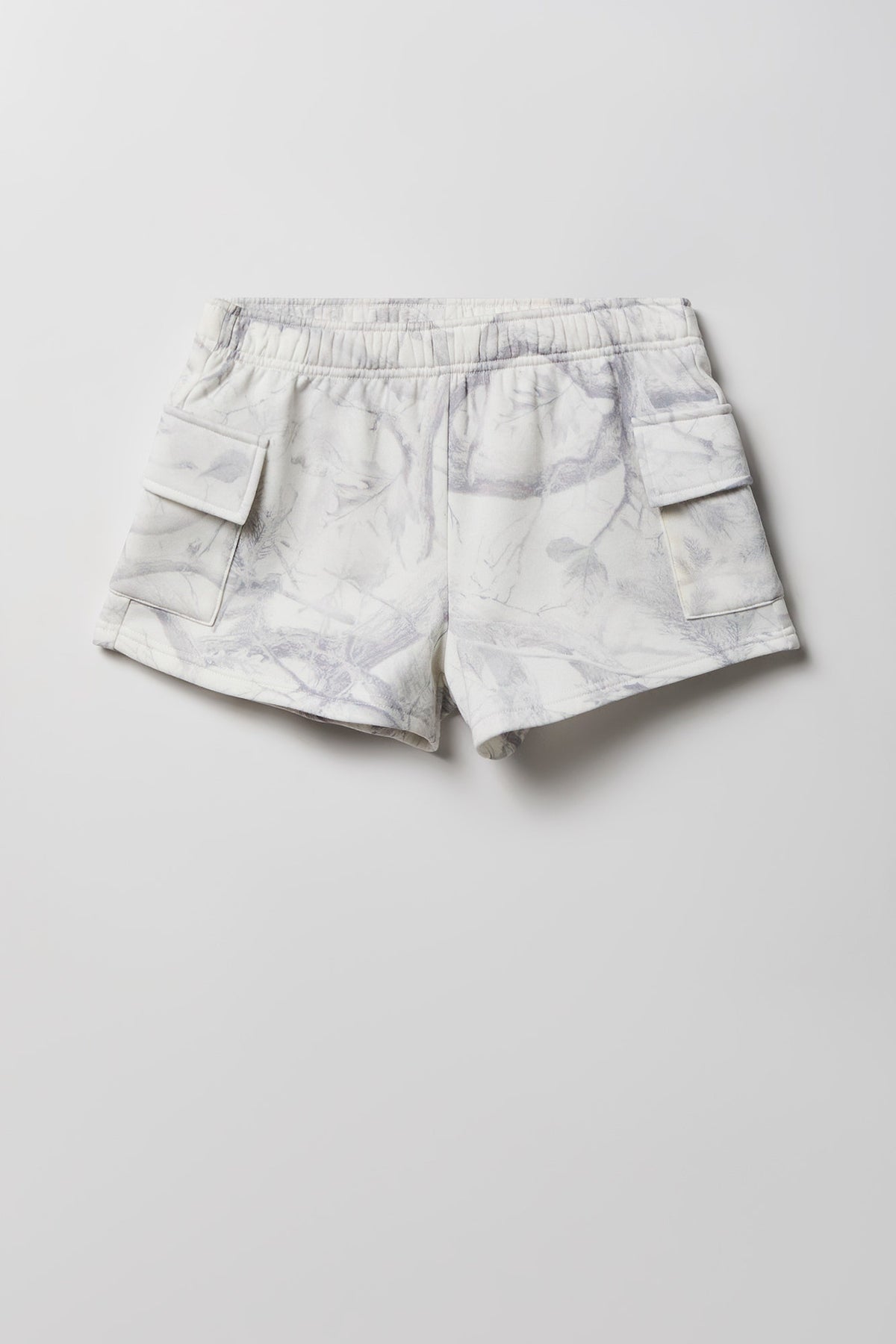 Alt View 34. Fleece Cargo Shortie - Brown