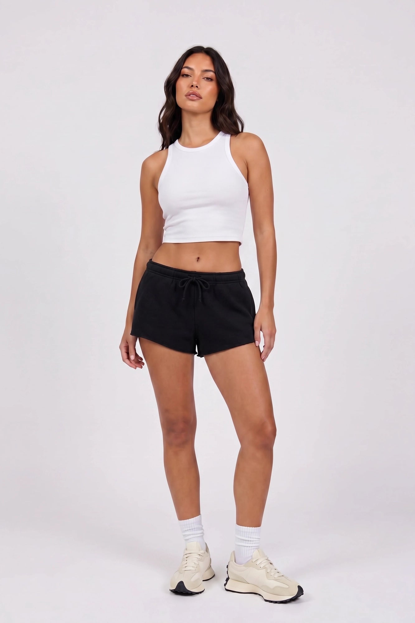 Fleece Micro Shorts with Drawstring | Short Shorts – Charlotte Russe