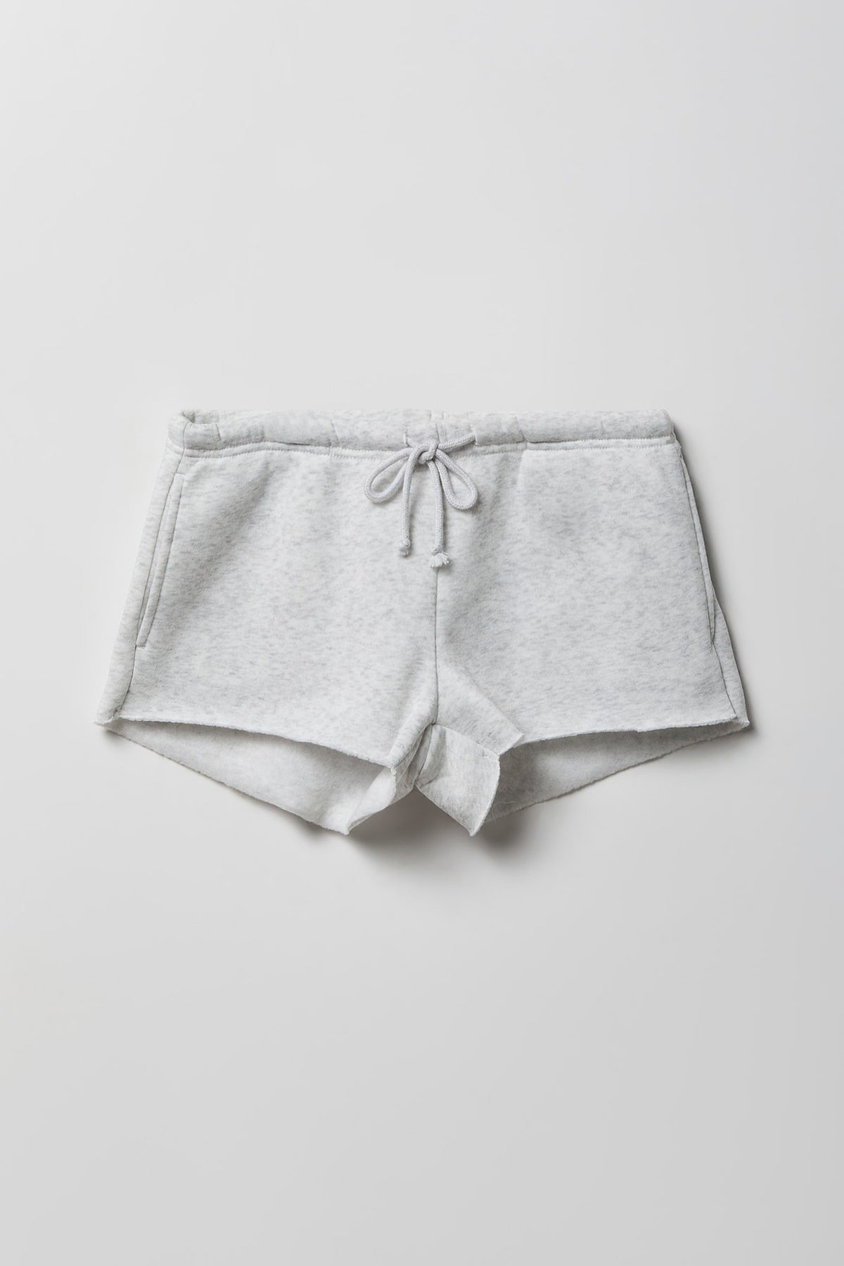 Alt View 4. Fleece Micro Short - Light Grey