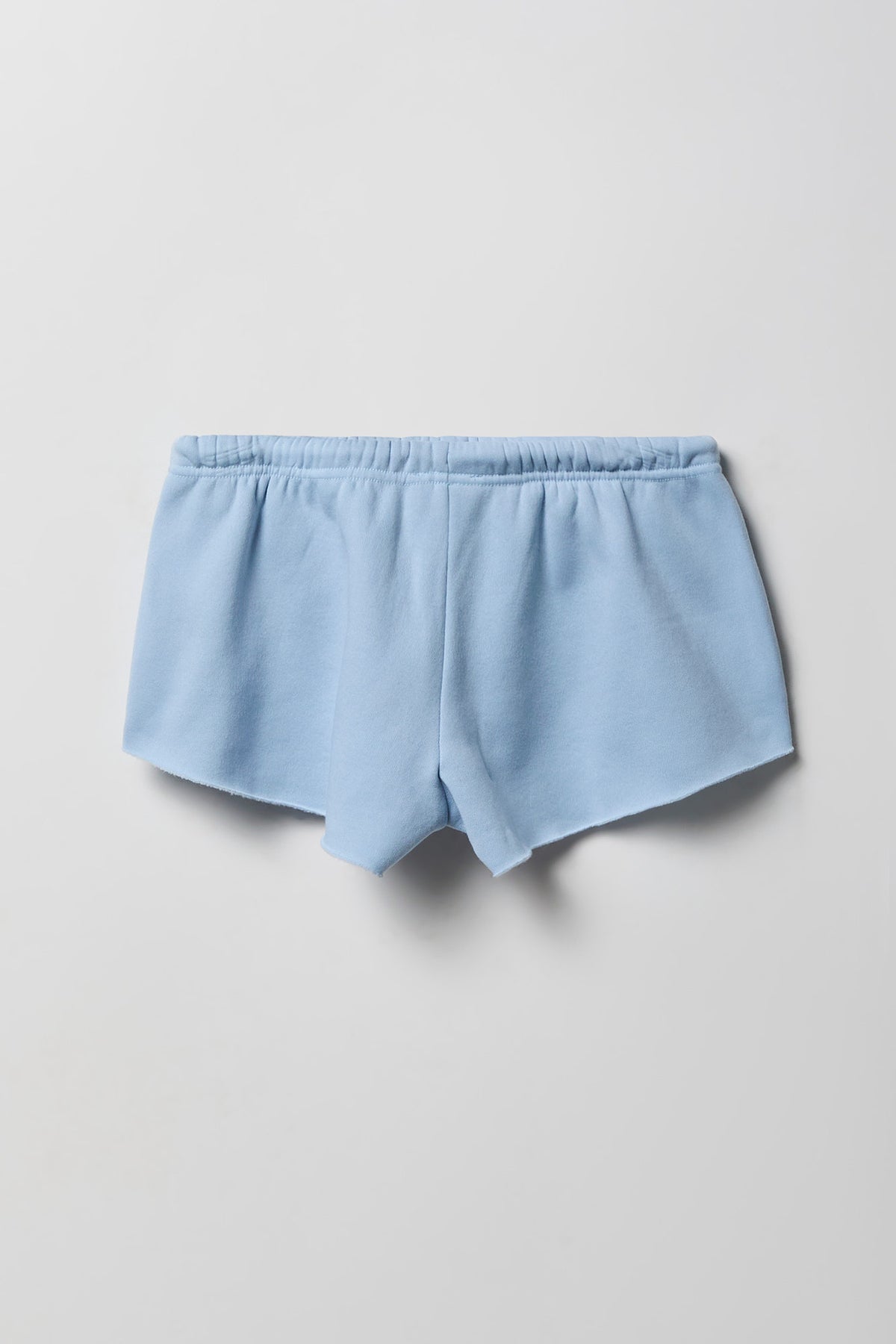 Alt View 5. Fleece Micro Short - Light Blue