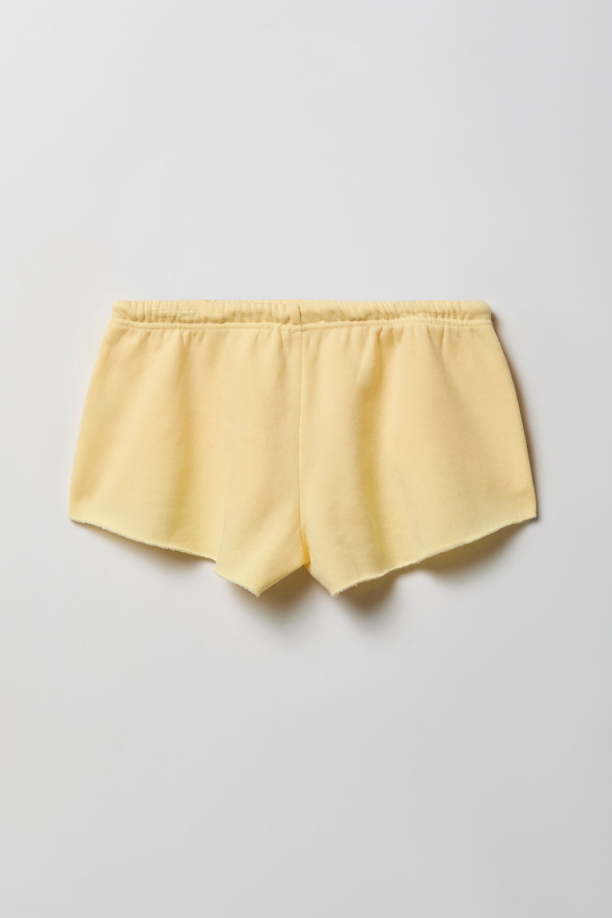Alt View 5. Fleece Micro Short - Yellow