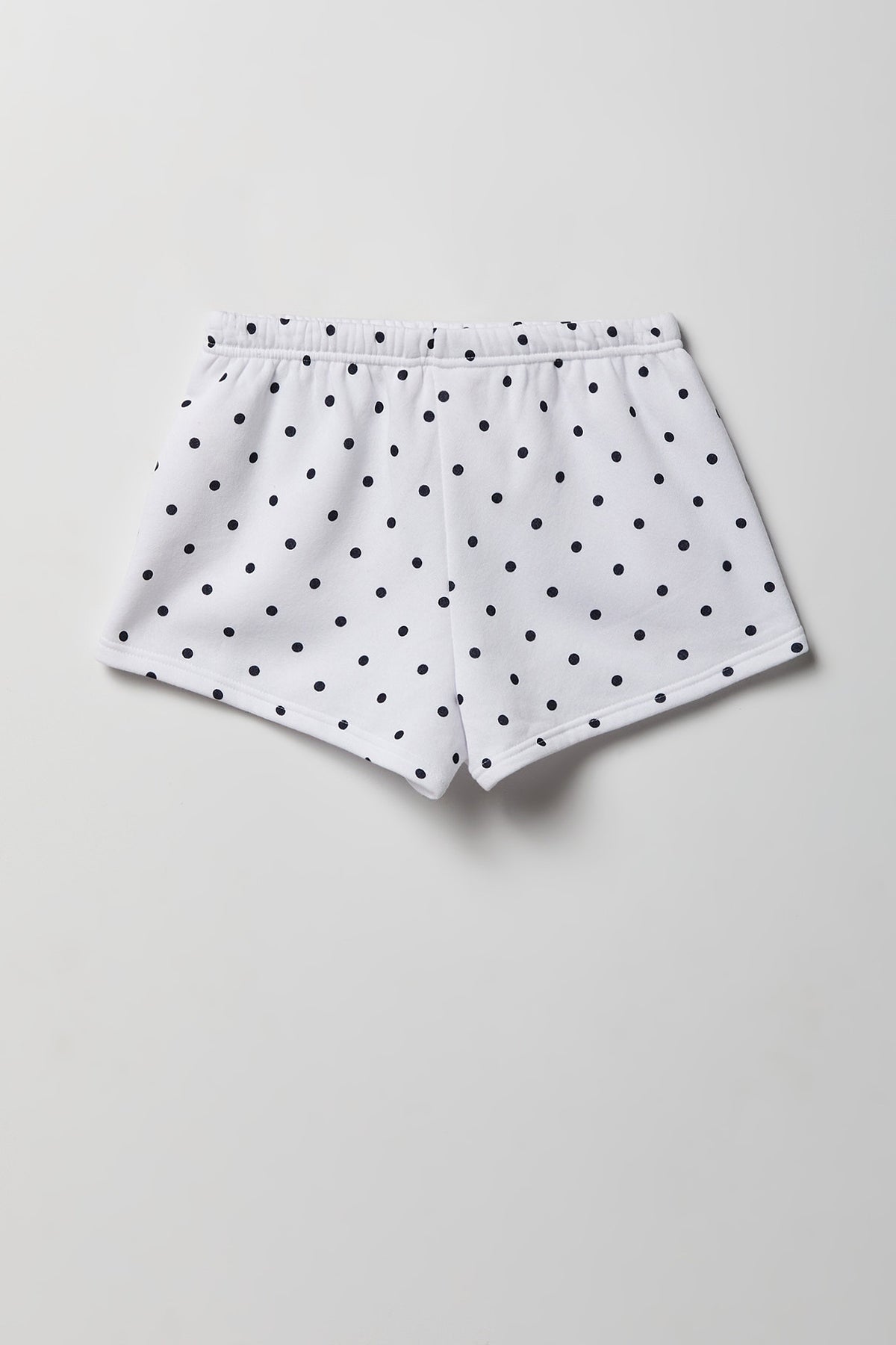 Alt View 2. Fleece Short 2" - Ivory
