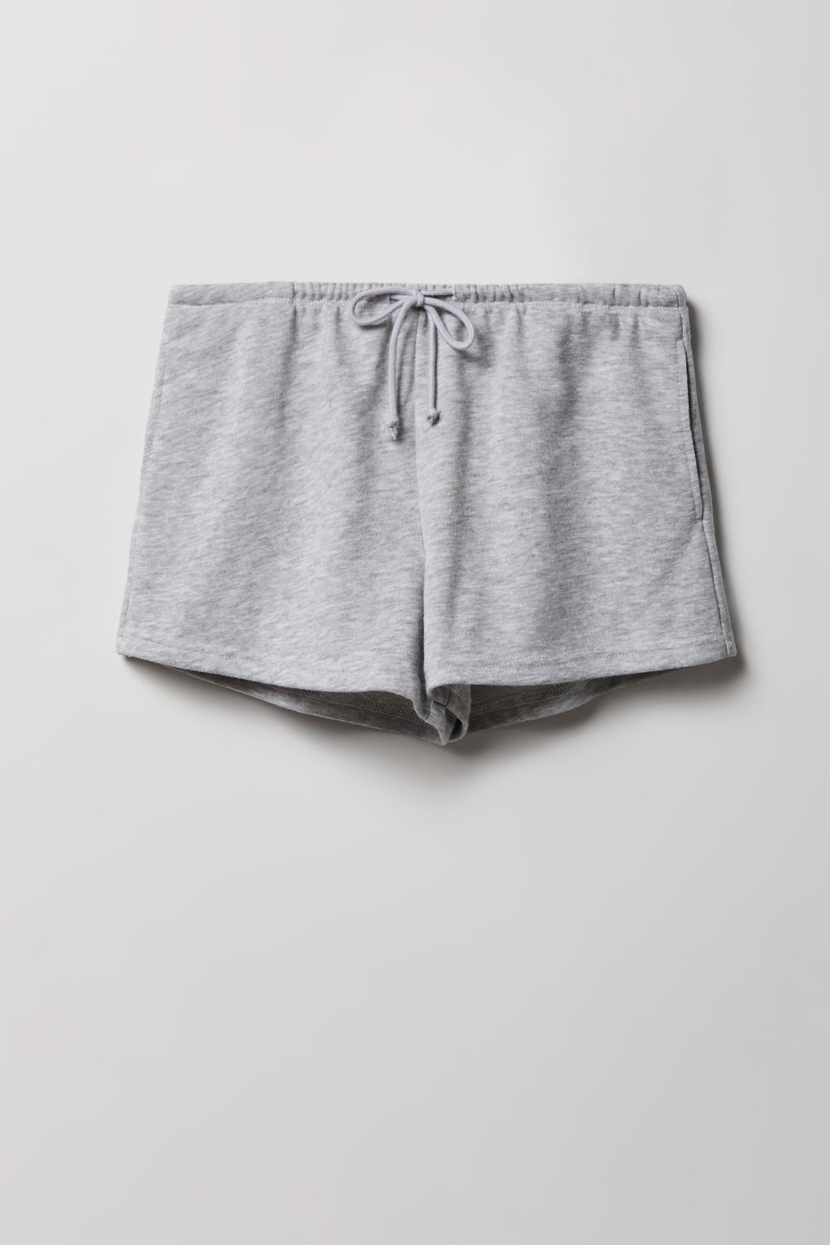 French Terry Drawstring Short 2" - Heather Grey