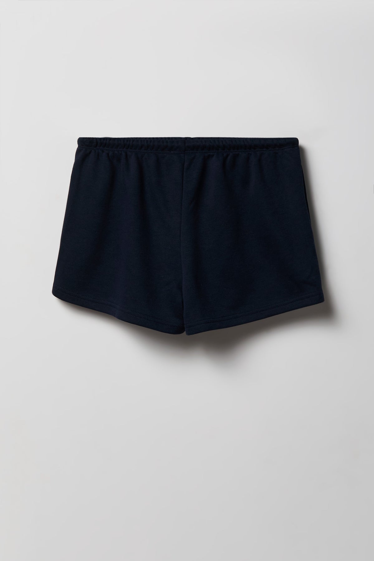 Alt View 2. French Terry Drawstring Short 2" - Dark Blue