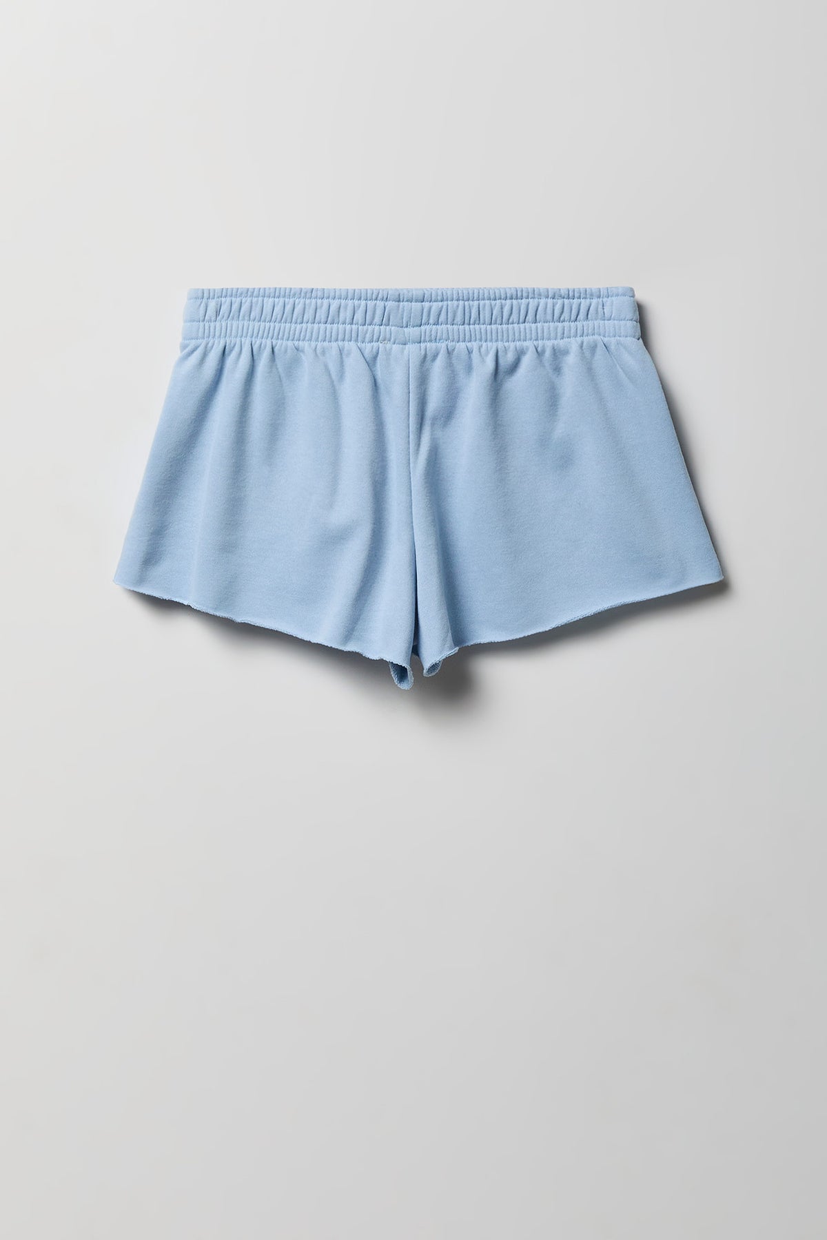 Alt View 2. Fleece Shortie 2" - Light Blue