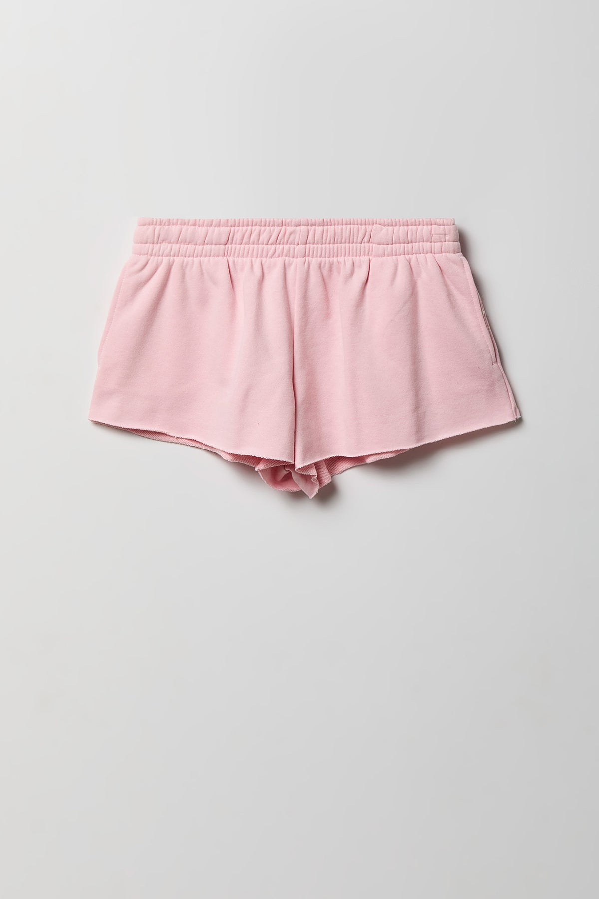 Fleece Shortie 2" - Light Pink