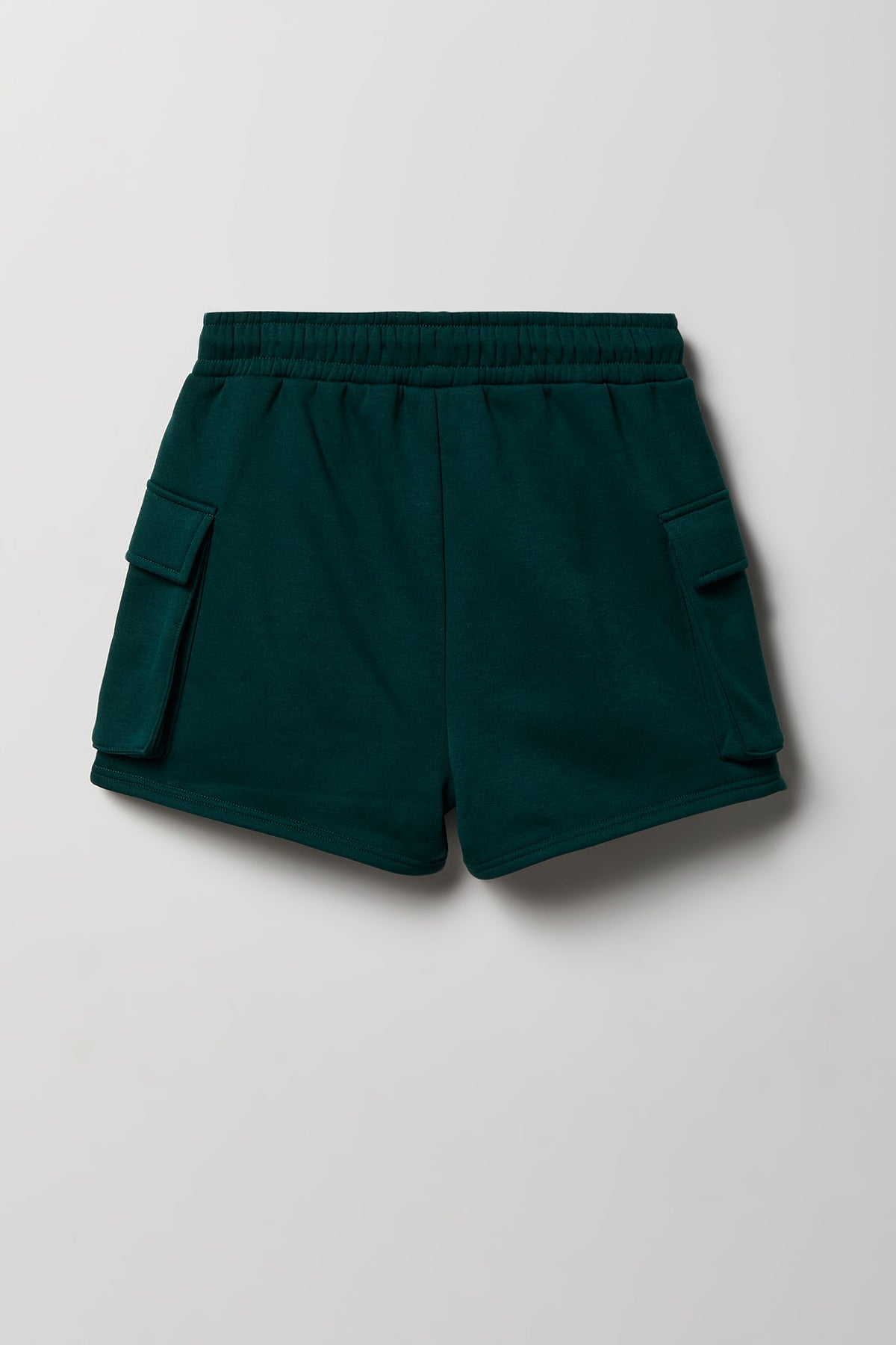 Alt View 2. Fleece Cargo Short - Green