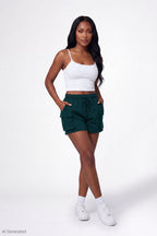 Fleece Cargo Short