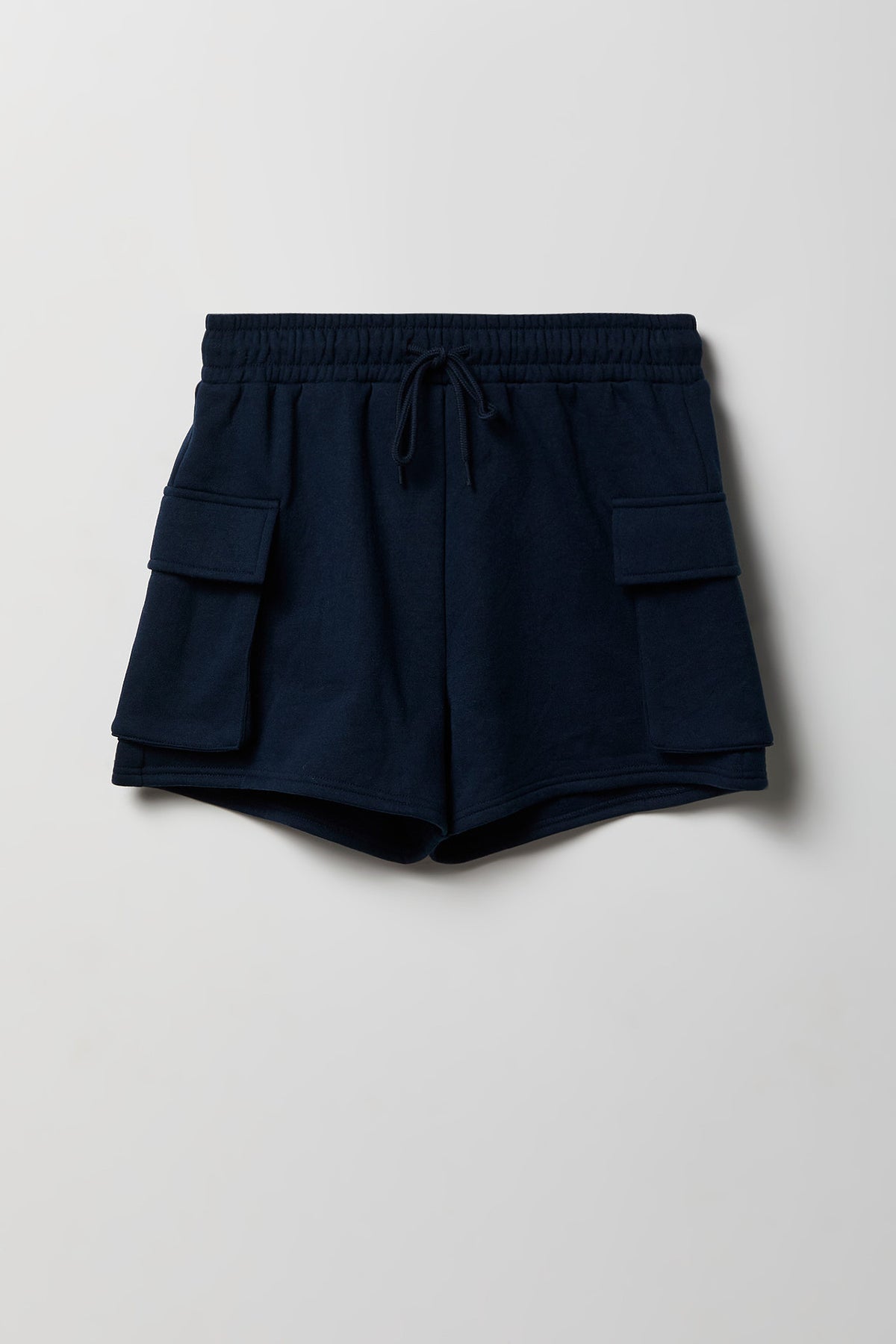 Fleece Cargo Short - Dark Blue