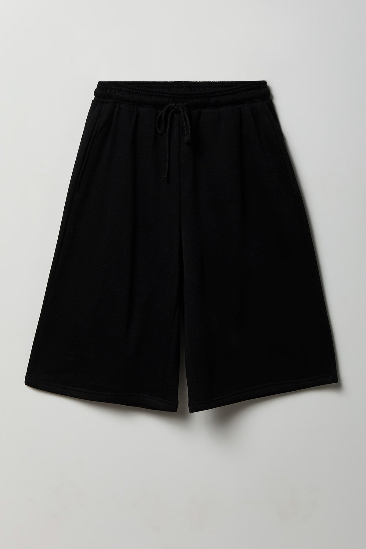 Fleece Jort 12" - Black