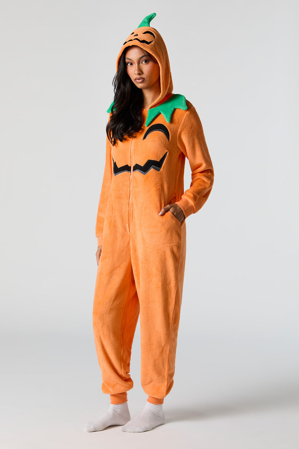 Plush 3D Pumpkin Onesie Plush 3D Pumpkin Onesie 1