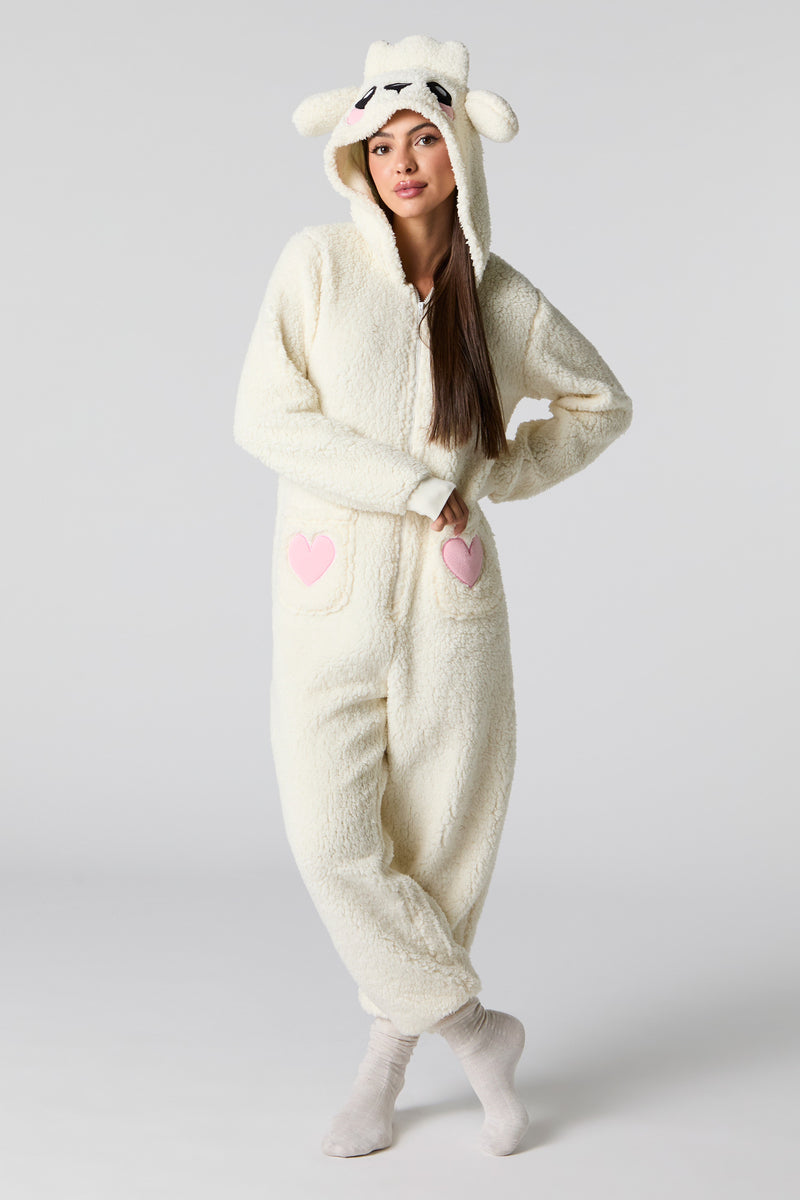 3D Sheep Sherpa Onesie