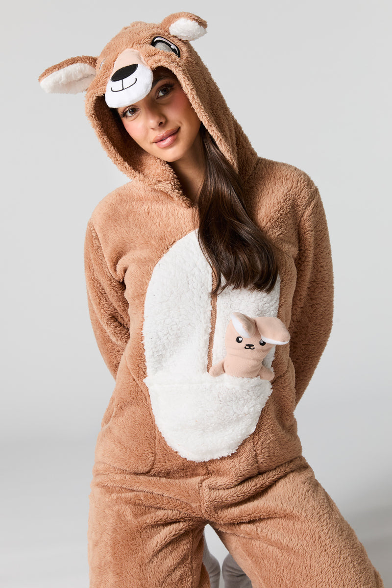 3D Kangaroo Plush Onesie