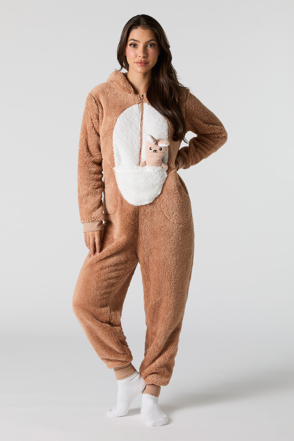 3D Kangaroo Plush Onesie 3D Kangaroo Plush Onesie 2