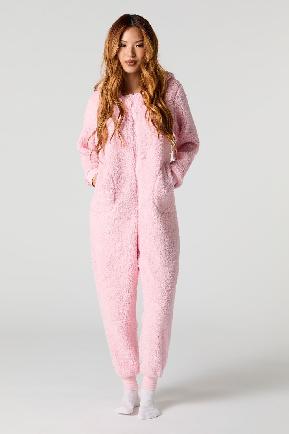 3D Pig Sherpa Onesie 3D Pig Sherpa Onesie 2