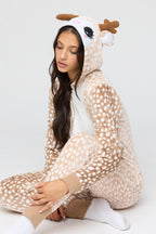 3D Deer Plush Onesie
