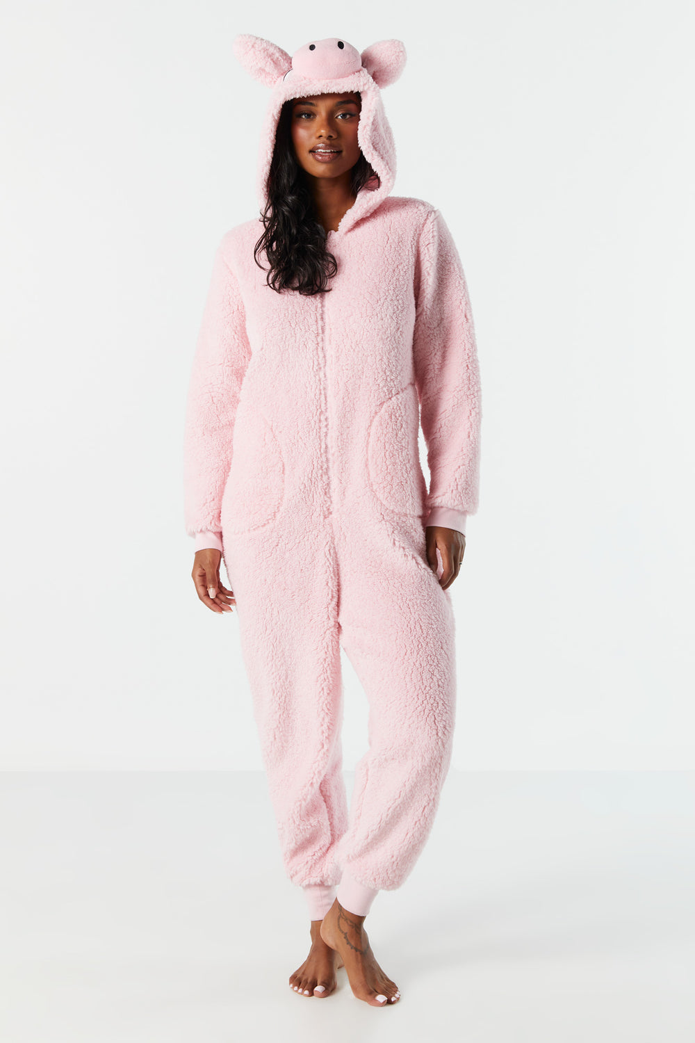 Plush Pig Onesie Plush Pig Onesie 1