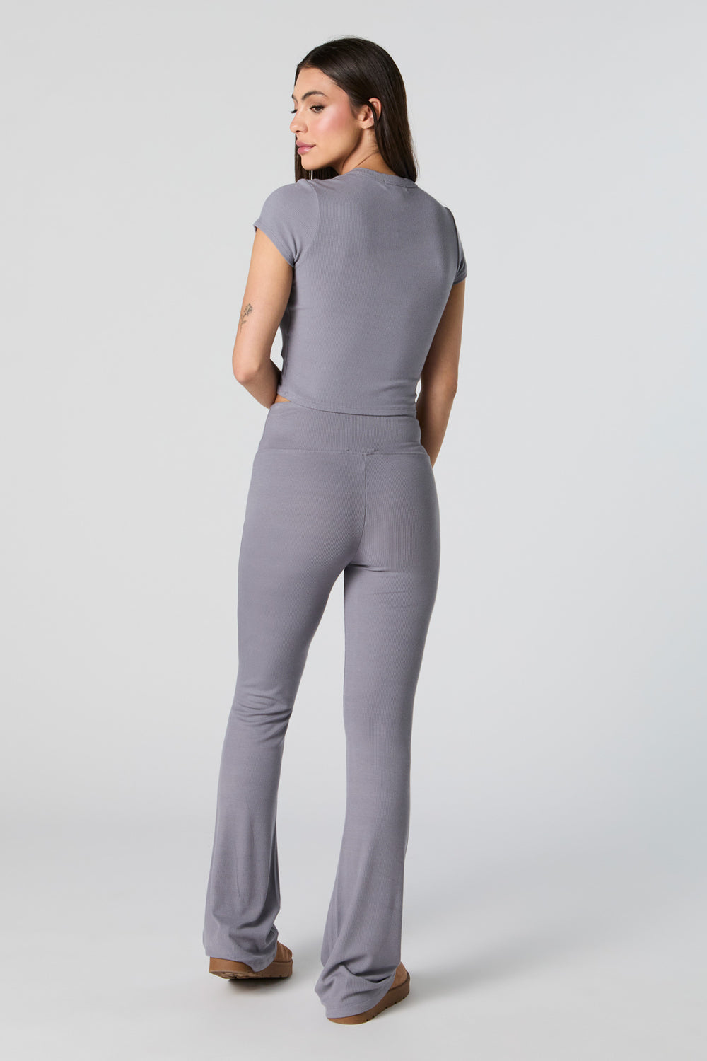 Active Ribbed Flare Pant Active Ribbed Flare Pant 12