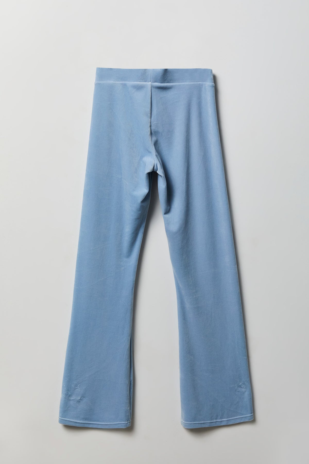 Alt View 4. Sommer Ray Velour Flare Pant - Blue