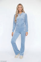 Sommer Ray Velour Zip Jacket