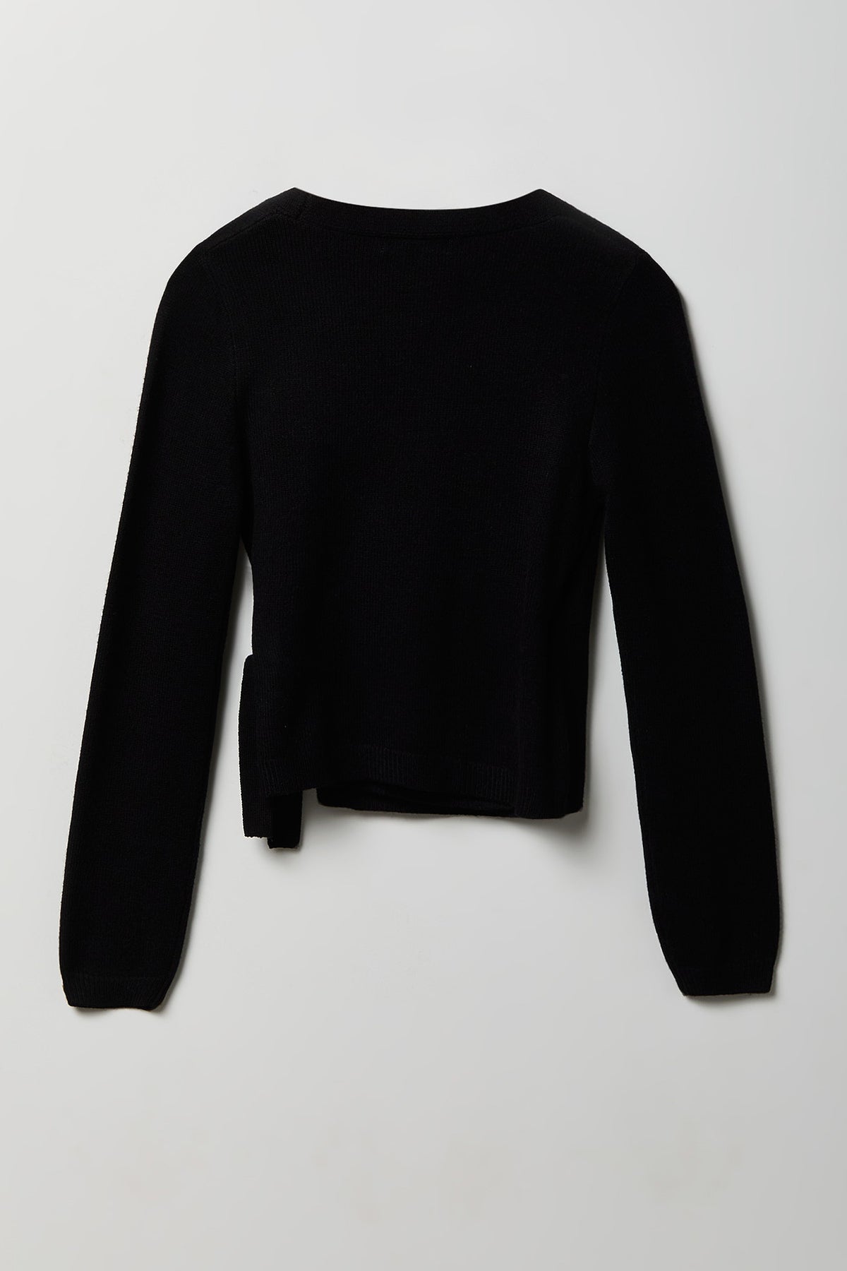 Alt View 5. Wrap Cardigan - Black
