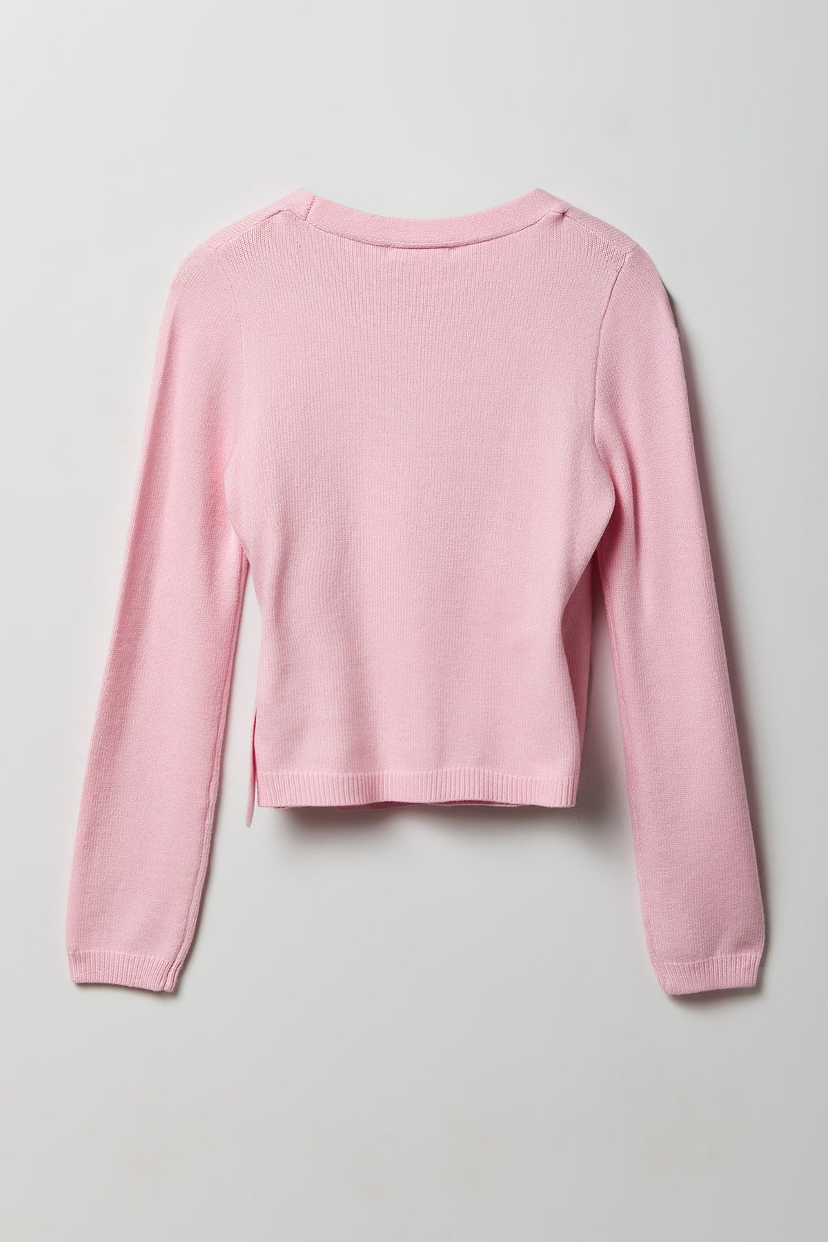Alt View 5. Wrap Cardigan - Pink