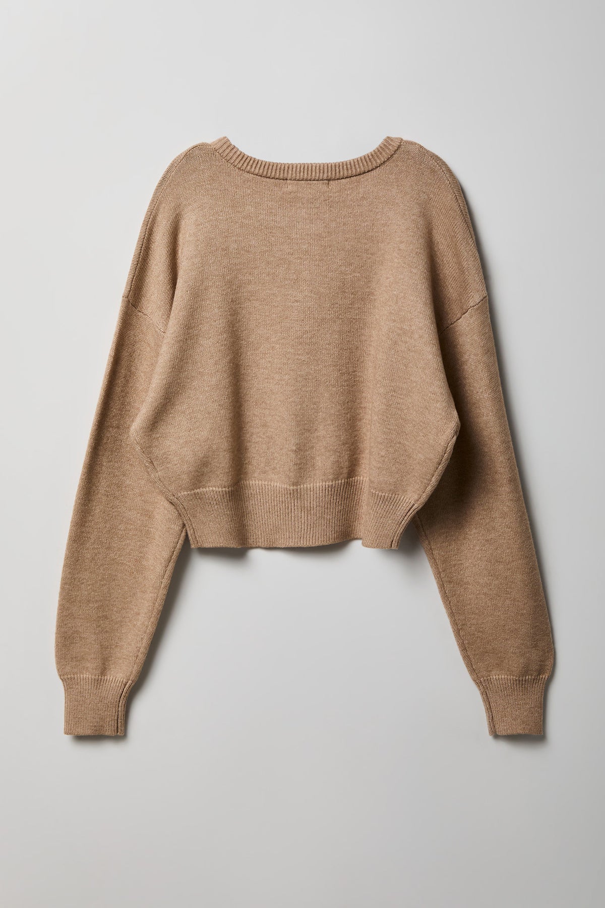 Alt View 5. Button-Up Cardigan - Oatmeal
