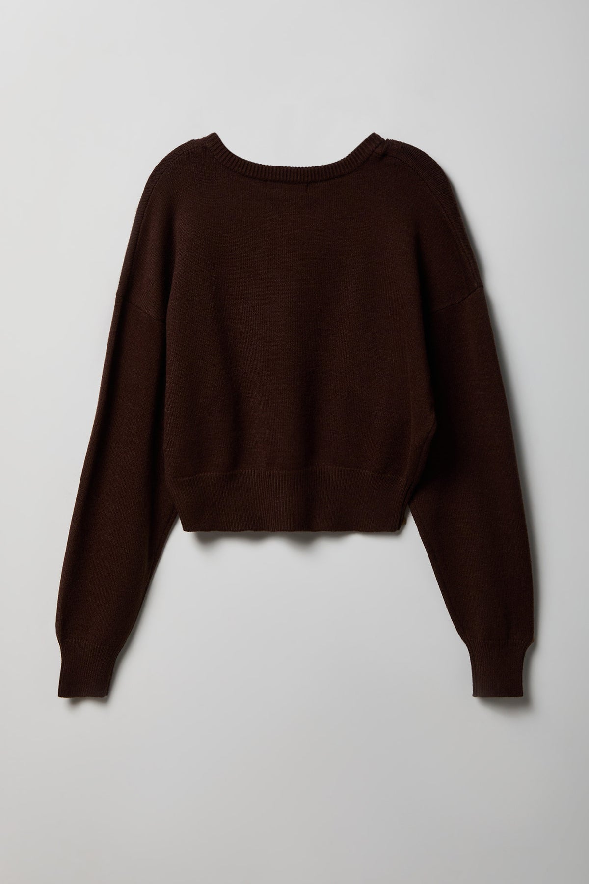 Alt View 5. Button-Up Cardigan - Brown