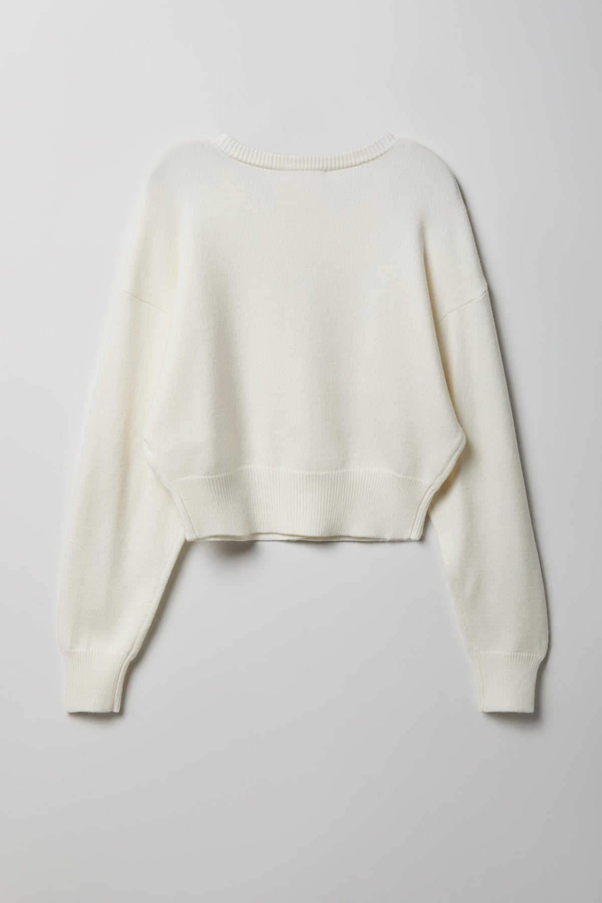 Alt View 5. Button-Up Cardigan - Ivory