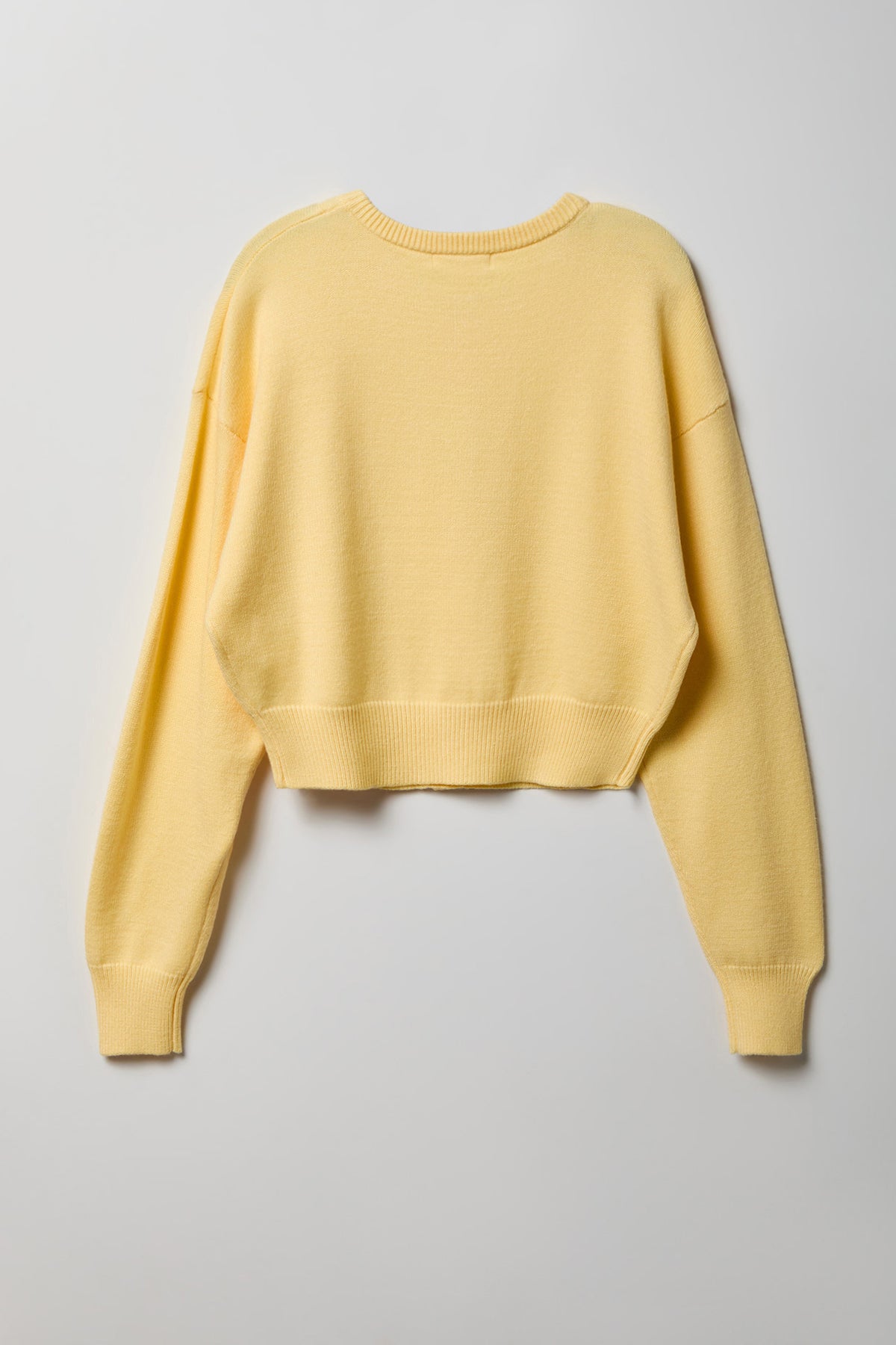 Alt View 5. Button-Up Cardigan - Yellow