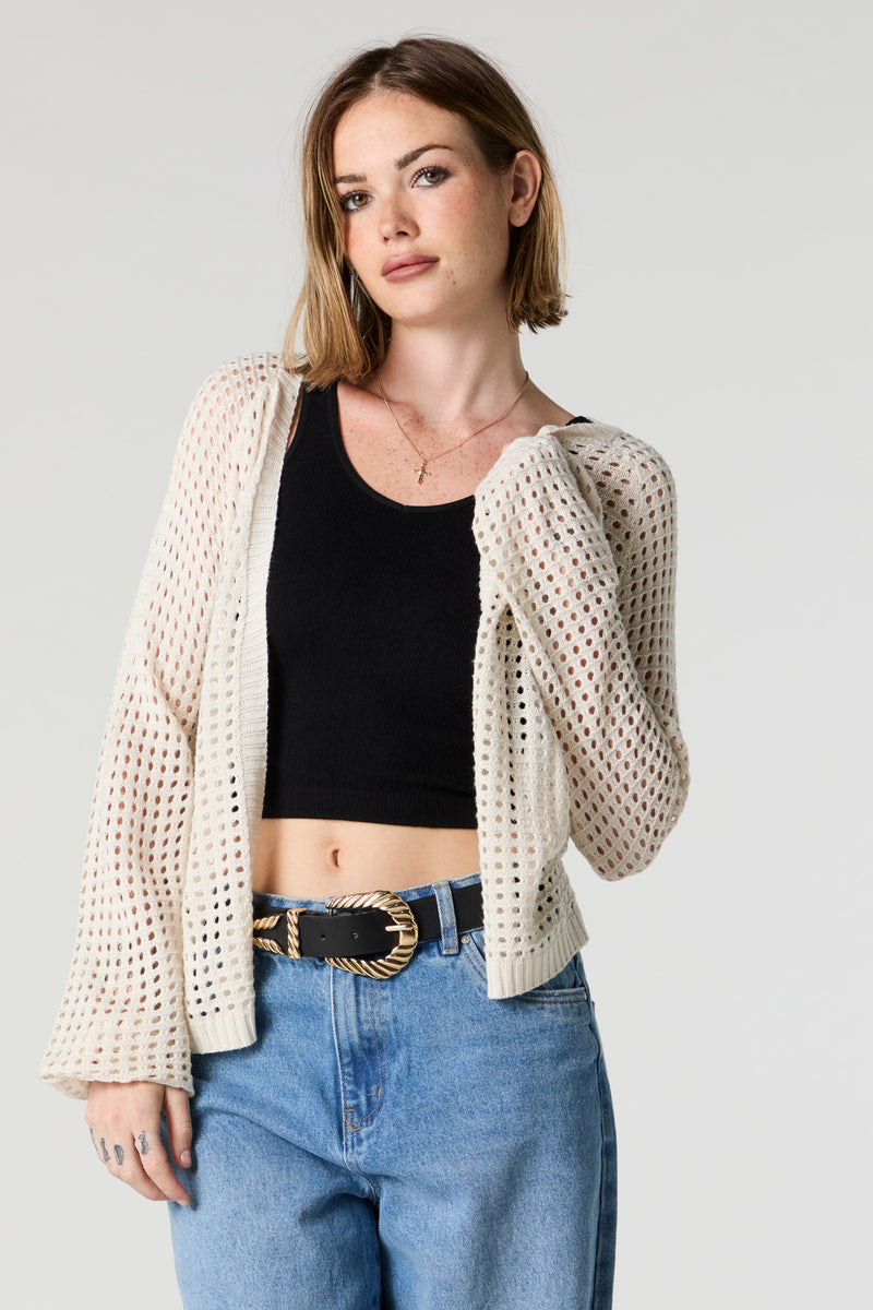 Open Knit Cardigan